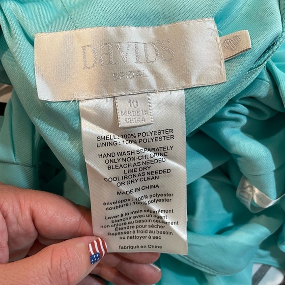 Turquoise Midi Dress - Picture 3 of 3